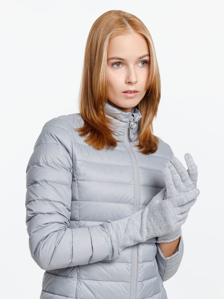 Перчатки Alpine, удлиненные, серые Перчатки Alpine, удлиненные, серые
