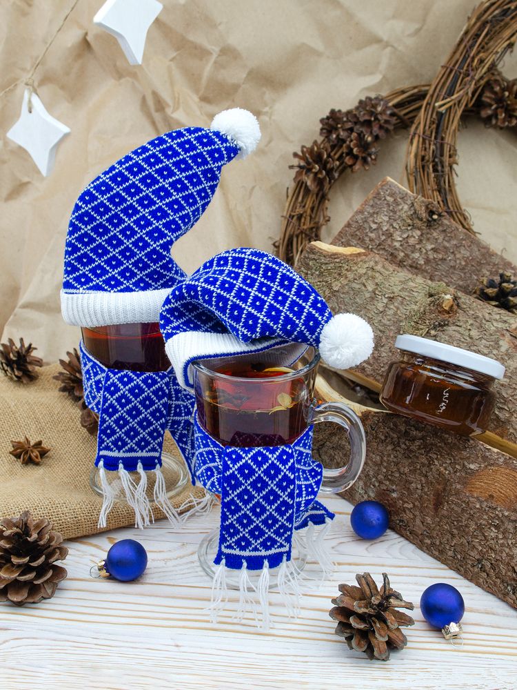 Шапочка на игрушку Dress Cup, синяя Шапочка на игрушку Dress Cup, синяя