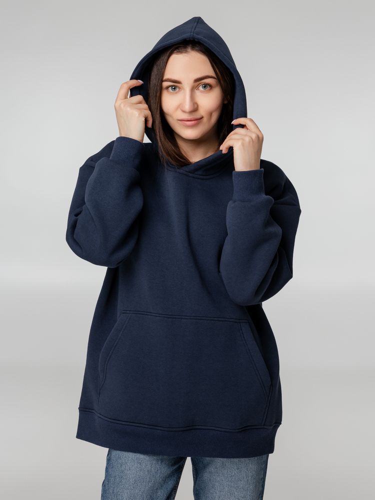 Худи Kulonga Oversize, темно-синее Худи Kulonga Oversize, темно-синее