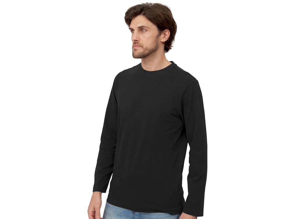 Лонгслив HD Fit мужской,черный Лонгслив HD Fit мужской,черный