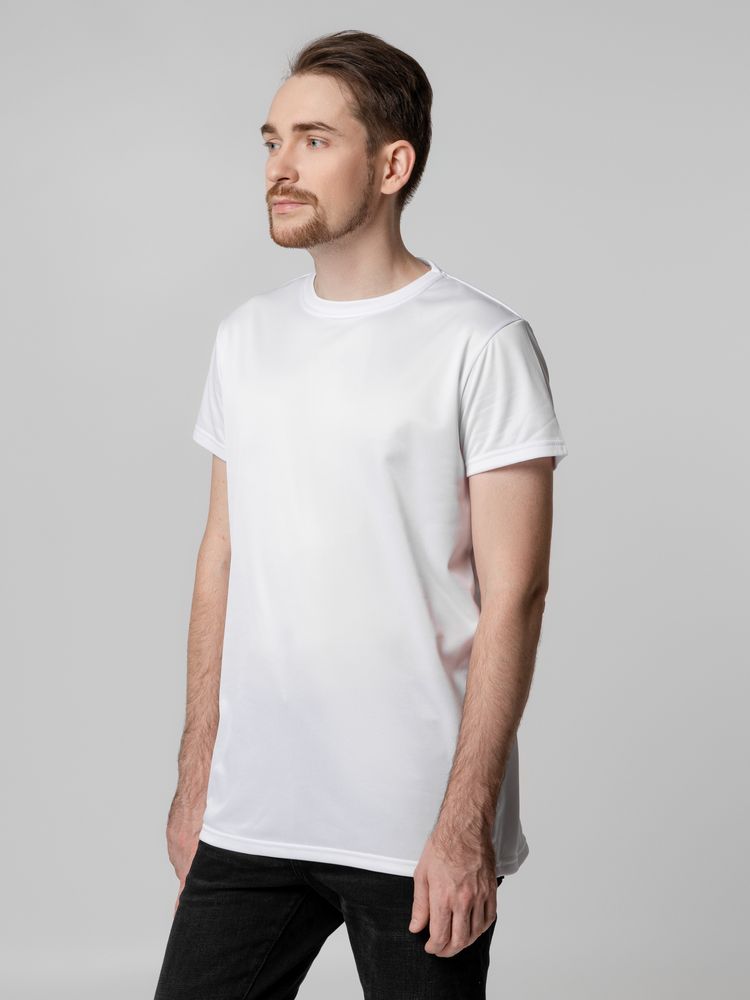 Футболка унисекс для сублимации Paint Tee, белая Футболка унисекс для сублимации Paint Tee, белая