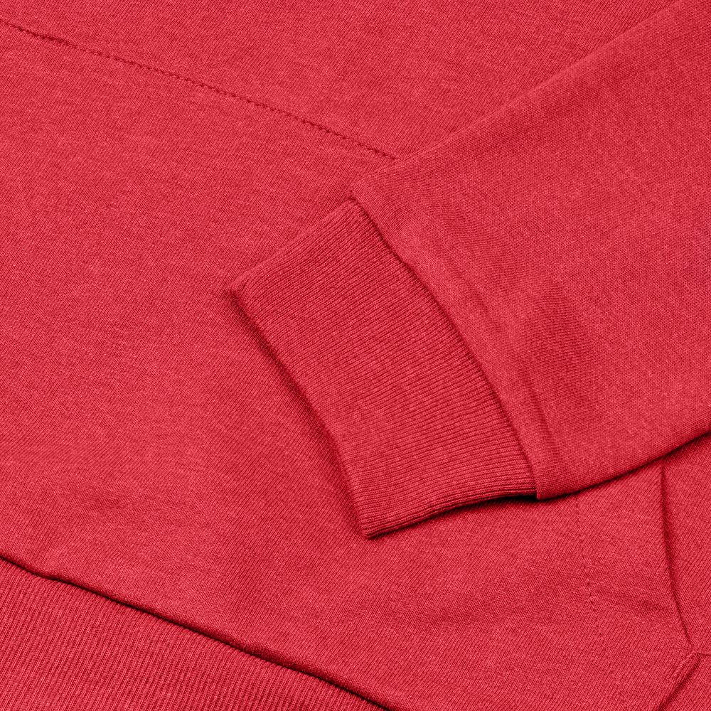 Толстовка с капюшоном унисекс Hoodie, красный меланж Толстовка с капюшоном унисекс Hoodie, красный меланж