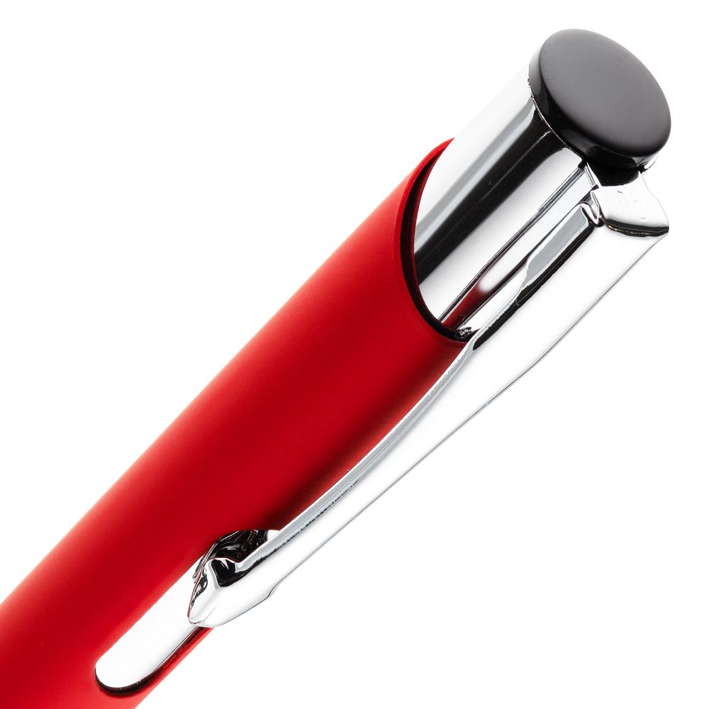 Ручка шариковая Keskus Soft Touch, красная Ручка шариковая Keskus Soft Touch, красная