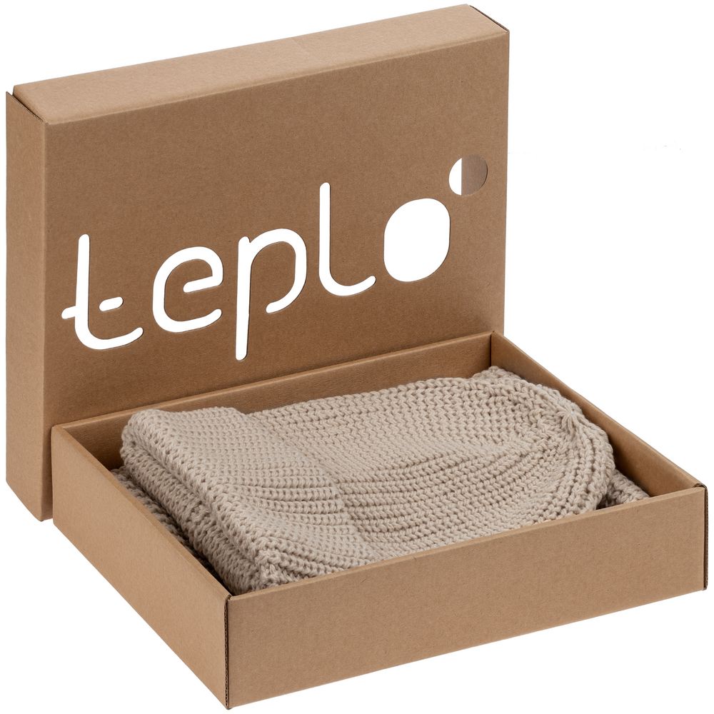 Коробка Teplo, малая, крафт Коробка Teplo, малая, крафт