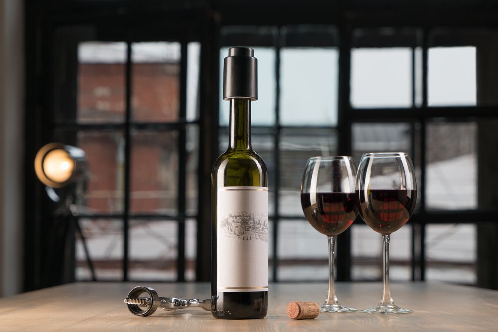 Винный набор Winetura, черный Винный набор Winetura, черный