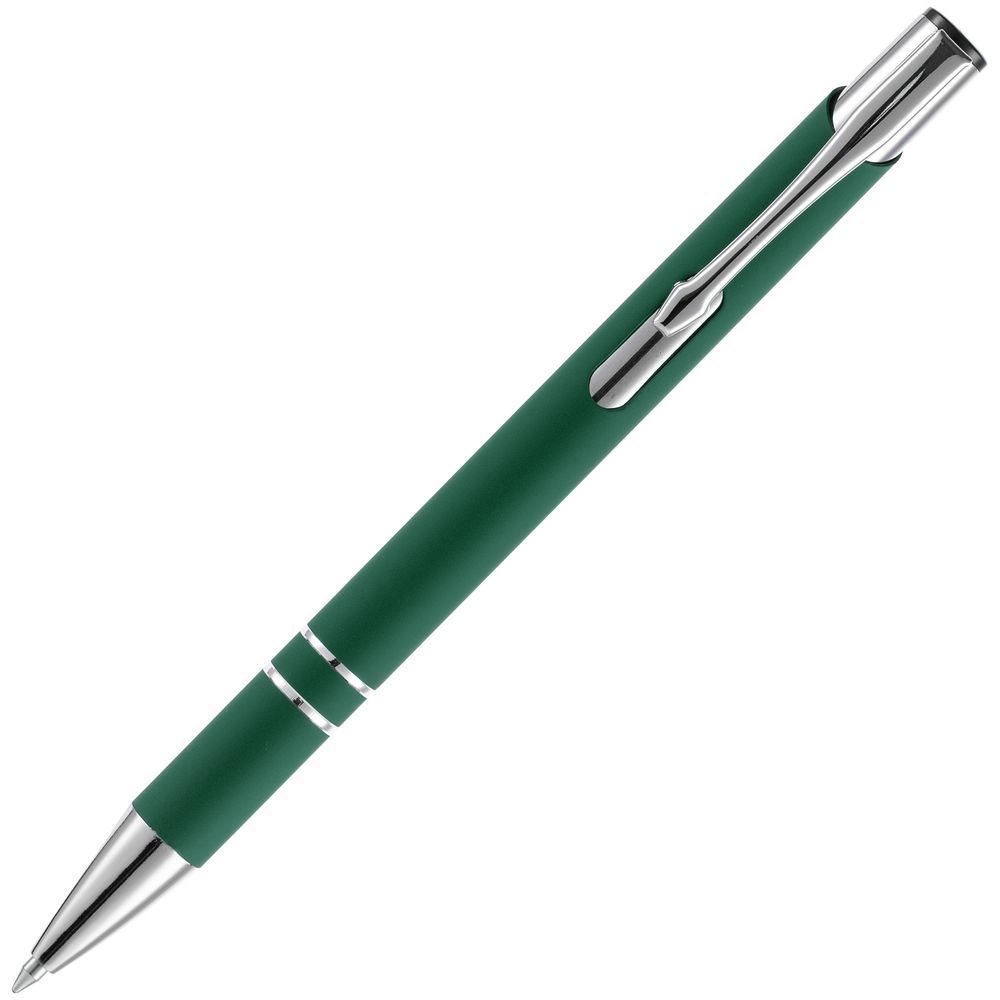 Ручка шариковая Keskus Soft Touch, зеленая Ручка шариковая Keskus Soft Touch, зеленая