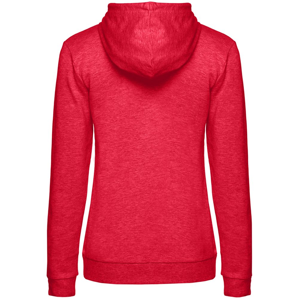 Толстовка с капюшоном женская Hoodie, красный меланж Толстовка с капюшоном женская Hoodie, красный меланж