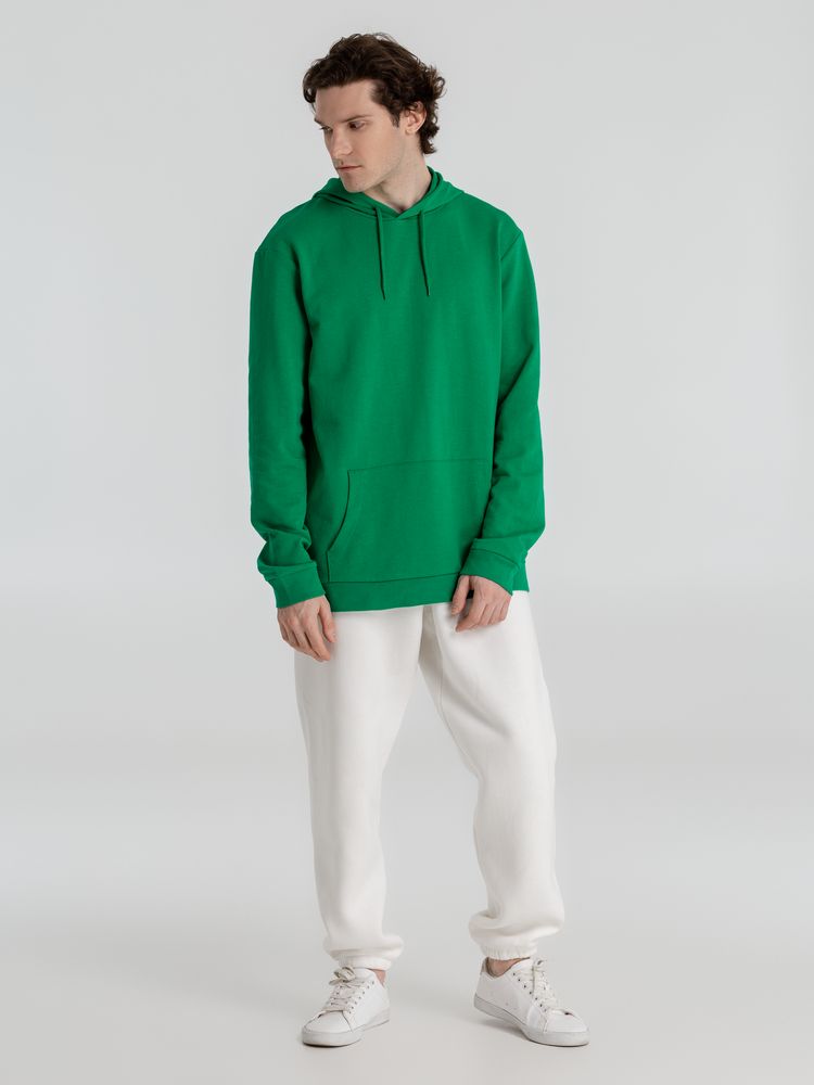 Толстовка с капюшоном унисекс Hoodie, зеленая Толстовка с капюшоном унисекс Hoodie, зеленая