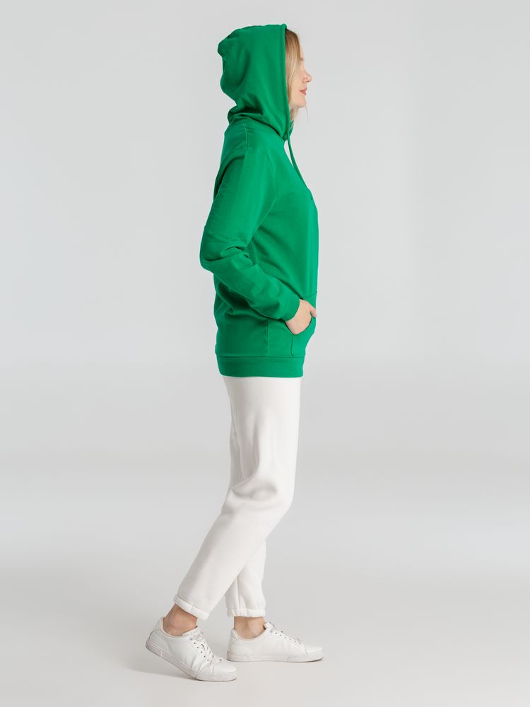 Толстовка с капюшоном унисекс Hoodie, зеленая Толстовка с капюшоном унисекс Hoodie, зеленая