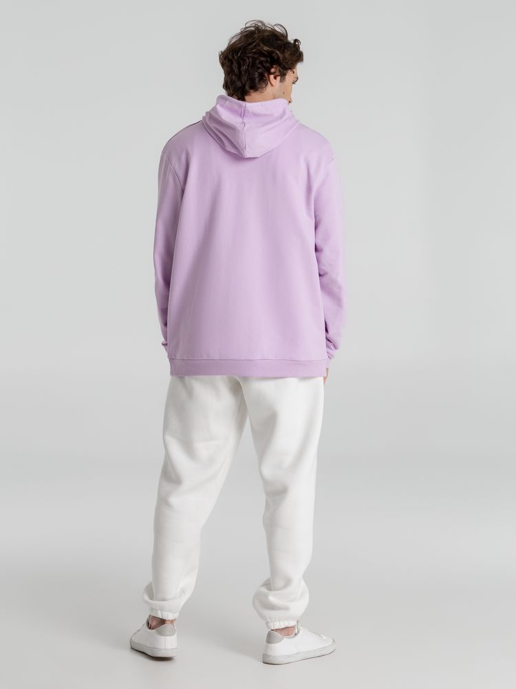 Толстовка с капюшоном унисекс Hoodie, сиреневая Толстовка с капюшоном унисекс Hoodie, сиреневая