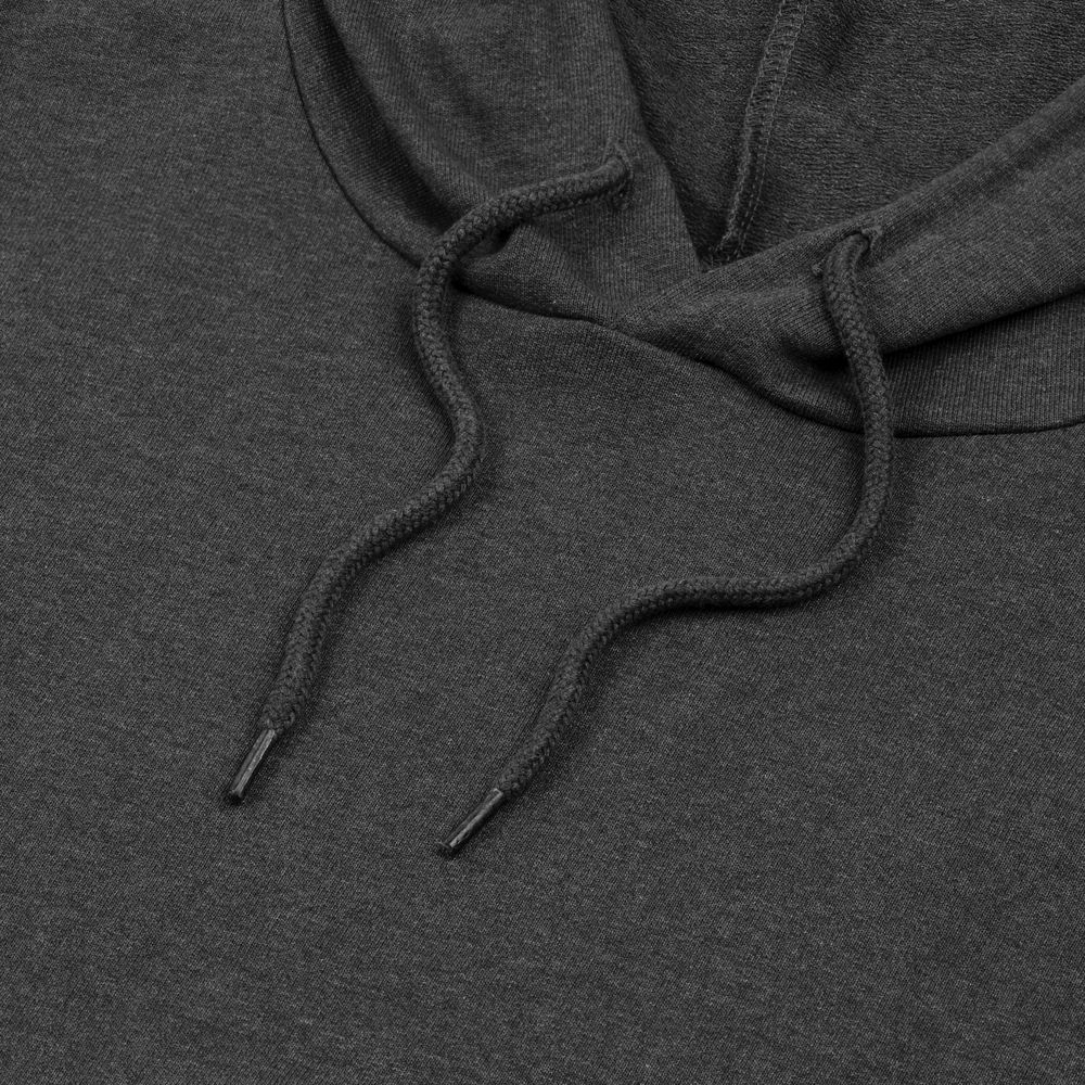 Толстовка с капюшоном унисекс Hoodie, серый меланж (антрацит) Толстовка с капюшоном унисекс Hoodie, серый меланж (антрацит)