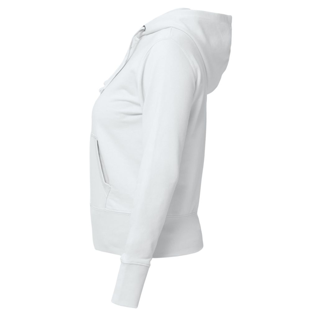 Толстовка женская Hooded Full Zip белая Толстовка женская Hooded Full Zip белая