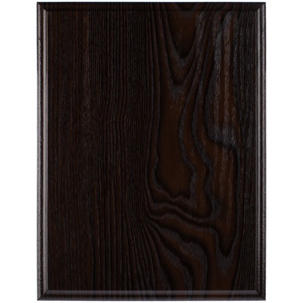 Плакетка Plaque, большая, венге с золотистой пластиной Плакетка Plaque, большая, венге с золотистой пластиной