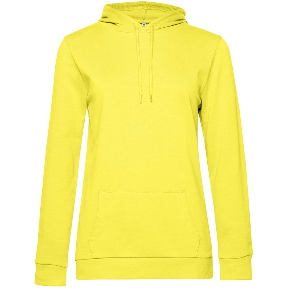 Толстовка с капюшоном женская Hoodie, желтая Толстовка с капюшоном женская Hoodie, желтая
