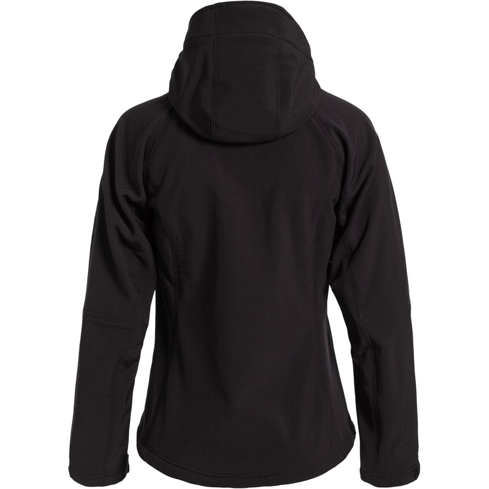 Куртка женская Hooded Softshell черная Куртка женская Hooded Softshell черная