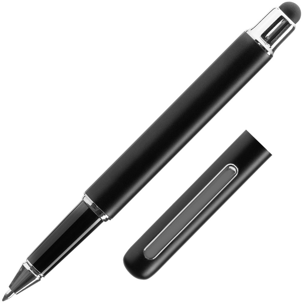 Роллер Scribo со стилусом, матовый черный Роллер Scribo со стилусом, матовый черный