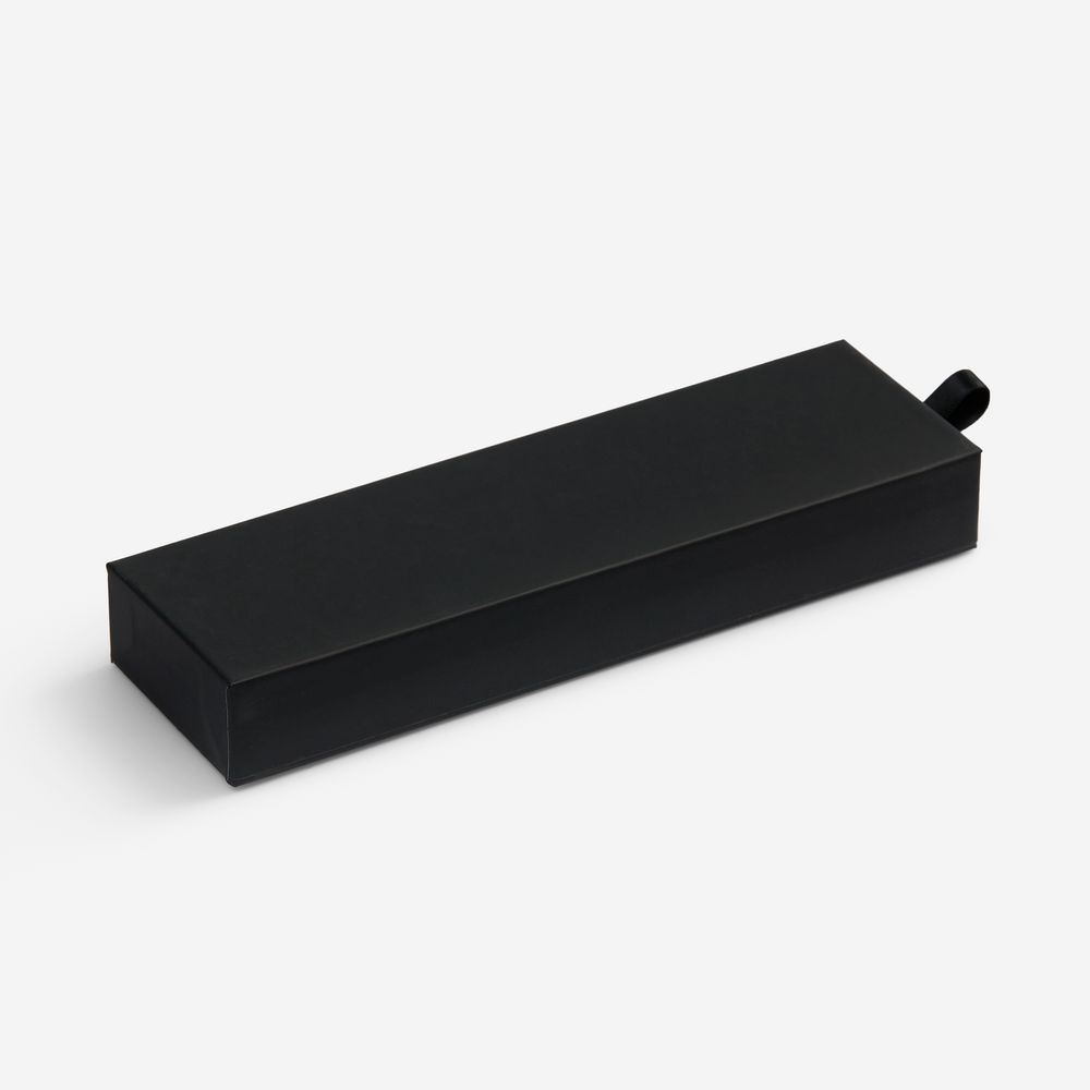 Ручка шариковая Broad Ring Soft Touch в футляре, черная Ручка шариковая Broad Ring Soft Touch в футляре, черная