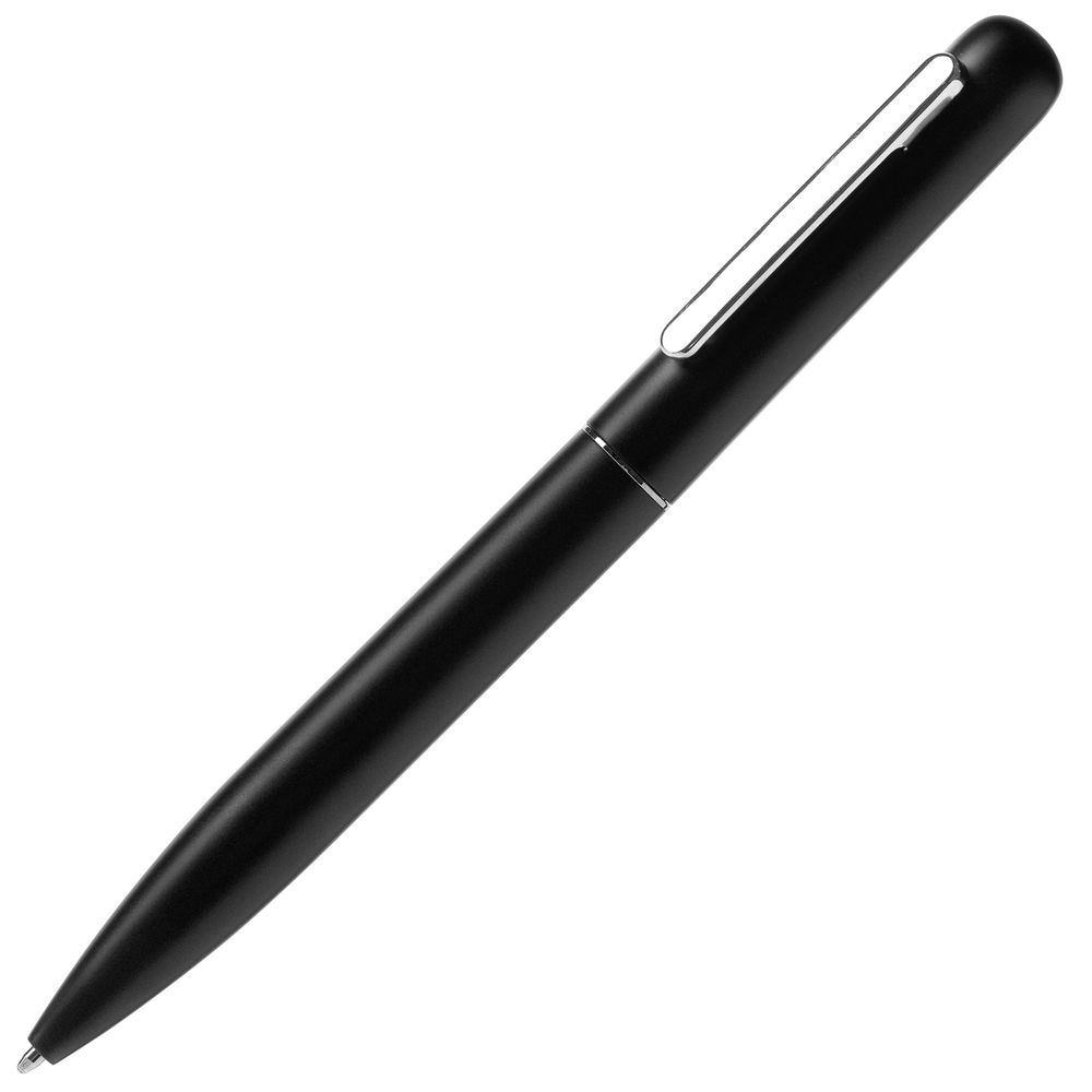 Ручка шариковая Scribo, матовая черная Ручка шариковая Scribo, матовая черная
