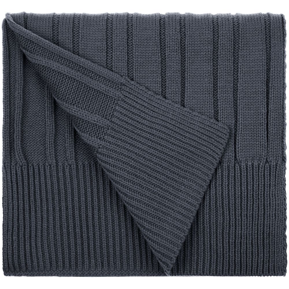 Шарф Knit Beat, серый (графит) Шарф Knit Beat, серый (графит)