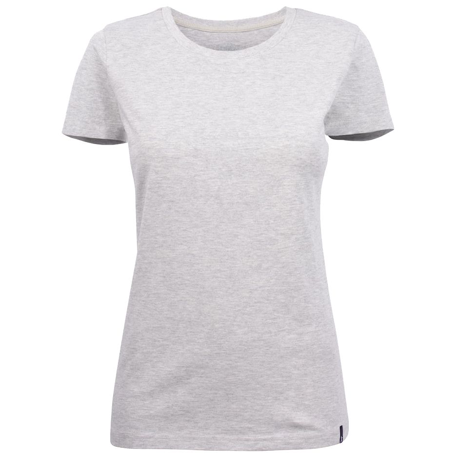 Футболка женская Ladies American U, светлый меланж Футболка женская Ladies American U, светлый меланж