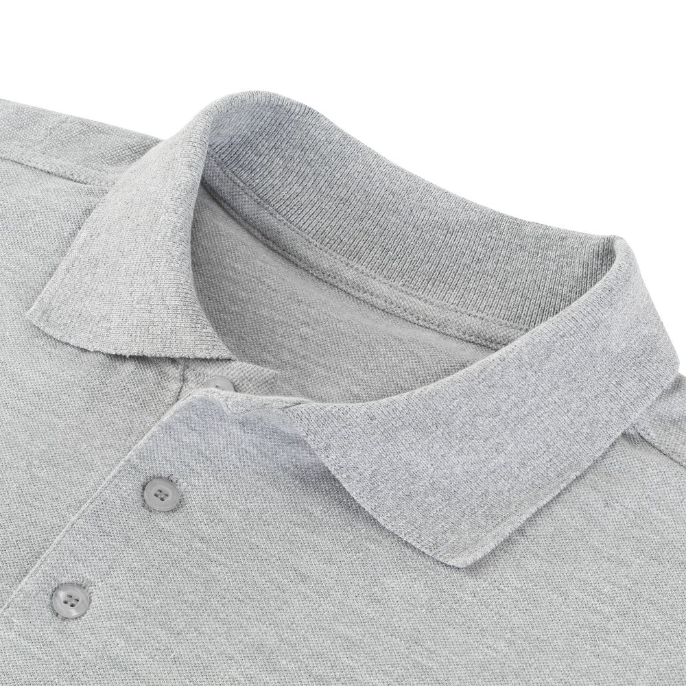 Рубашка поло мужская Virma Stretch, серый меланж Рубашка поло мужская Virma Stretch, серый меланж