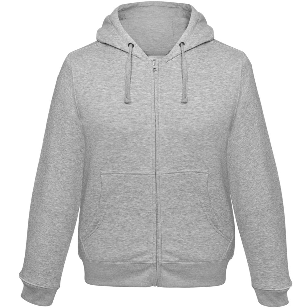 Толстовка мужская Hooded Full Zip серый меланж Толстовка мужская Hooded Full Zip серый меланж