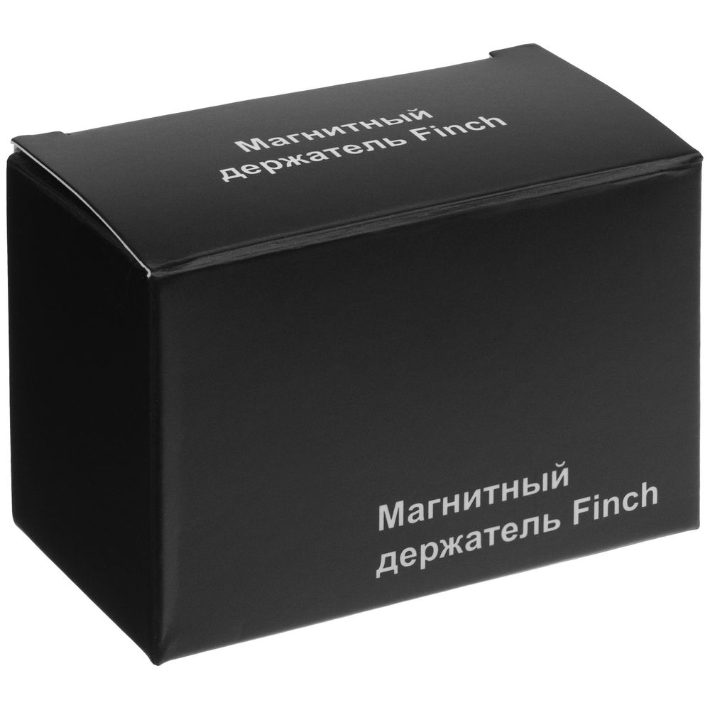 Магнитный держатель для смартфонов Finch, черный Магнитный держатель для смартфонов Finch, черный