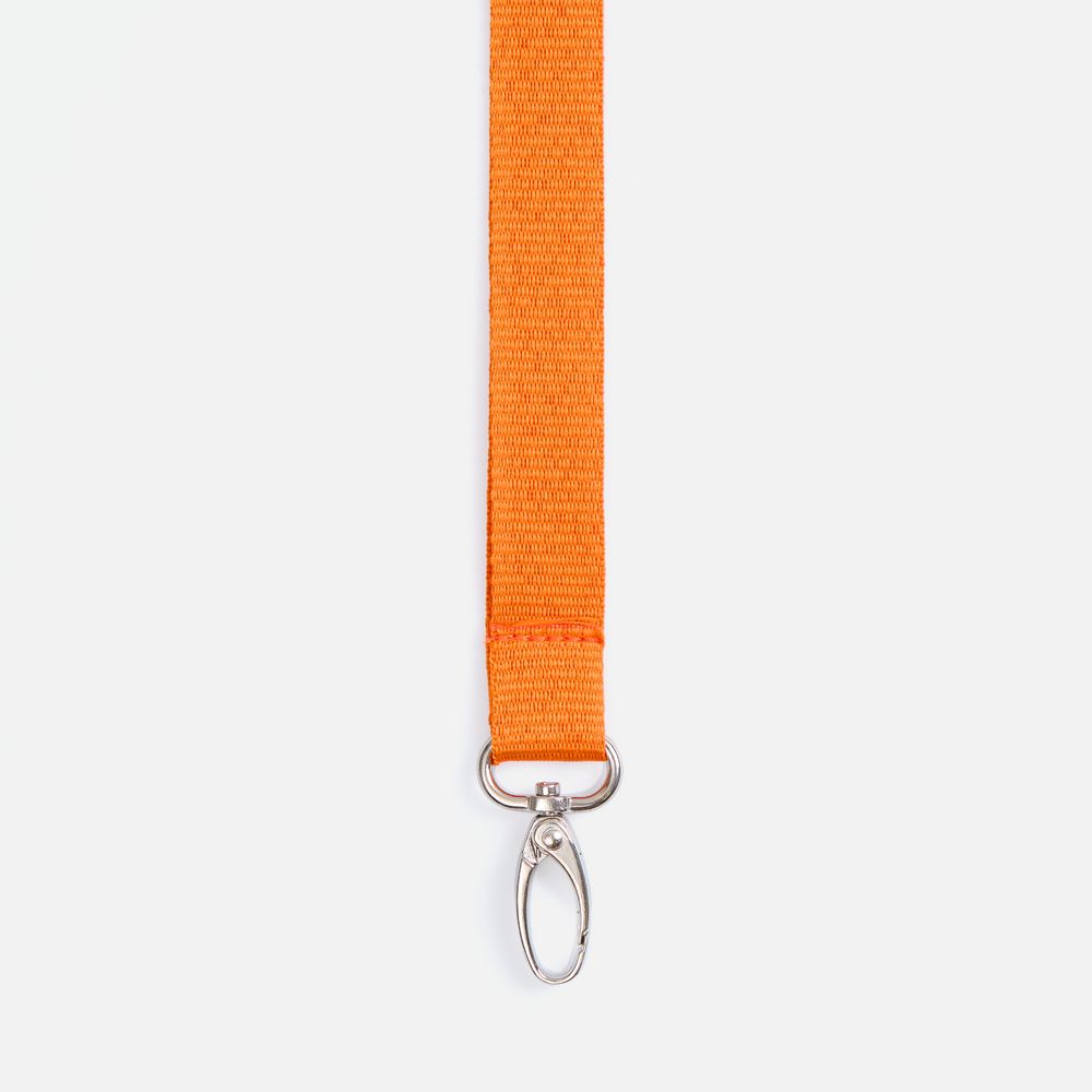 Лента для бейджа Pin, оранжевая Лента для бейджа Pin, оранжевая