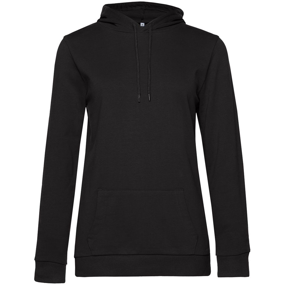 Толстовка с капюшоном женская Hoodie, черная Толстовка с капюшоном женская Hoodie, черная
