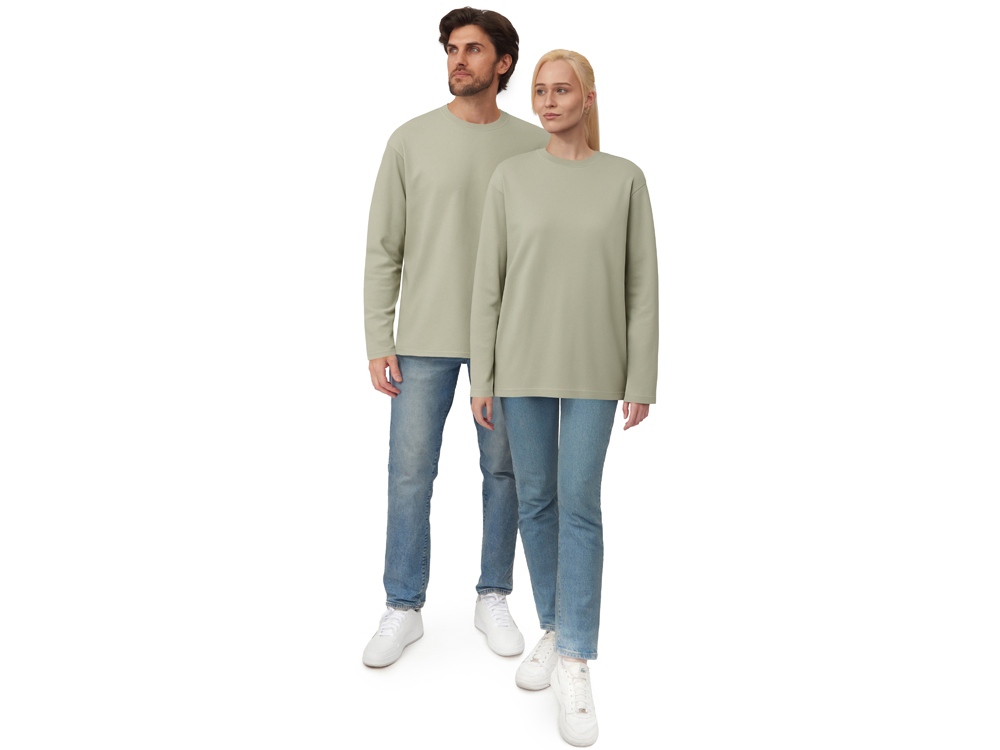 Лонгслив оверсайз Berlin унисекс, оливковый