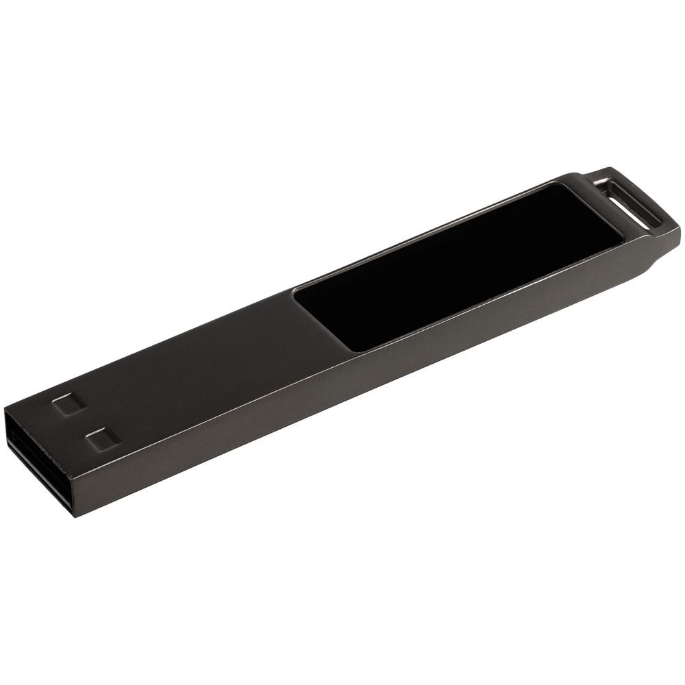 Флешка markBright Black с синей подсветкой, 32 Гб Флешка markBright Black с синей подсветкой, 32 Гб