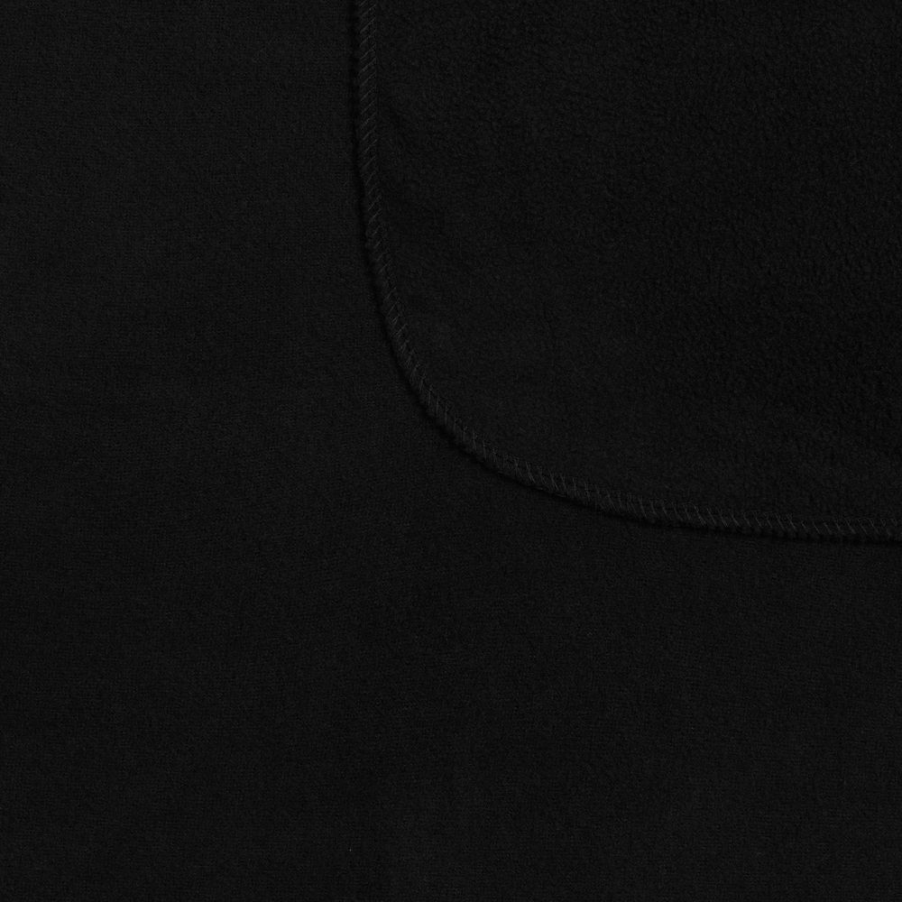 Флисовый плед Warm&Peace, черный