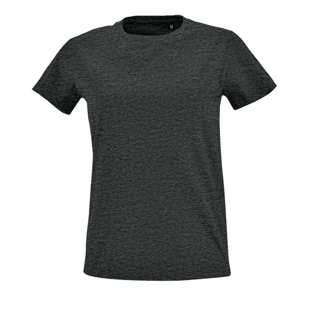 Футболка женская Imperial Fit Women, черный меланж Футболка женская Imperial Fit Women, черный меланж