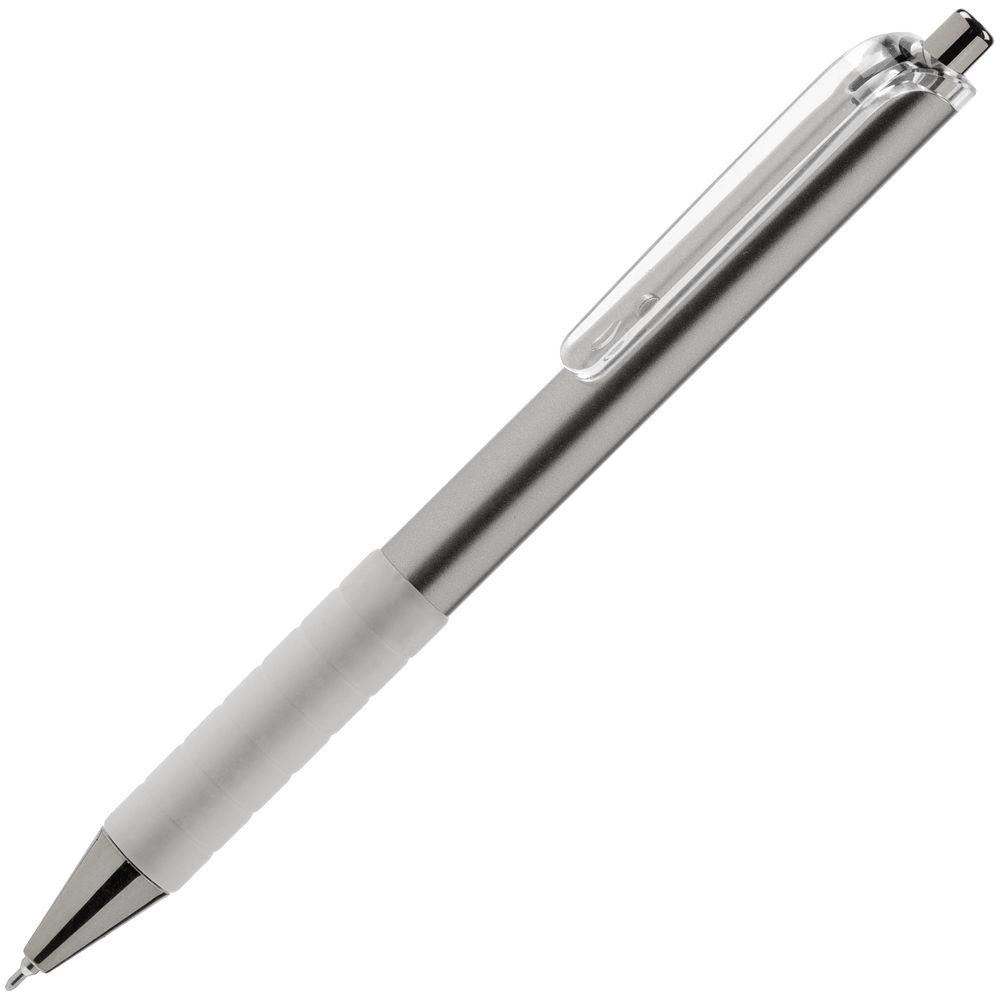 Ручка шариковая Easy Grip, серебристая Ручка шариковая Easy Grip, серебристая