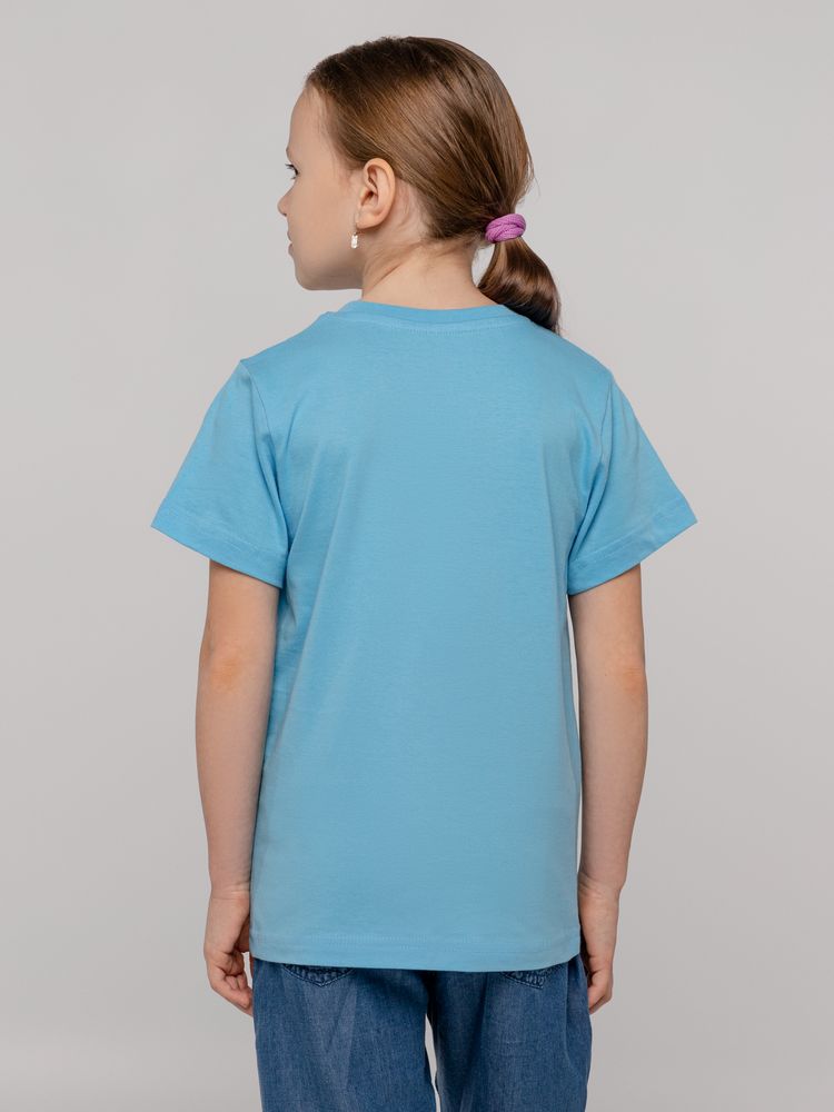 Футболка детская T-Bolka Kids, голубая Футболка детская T-Bolka Kids, голубая
