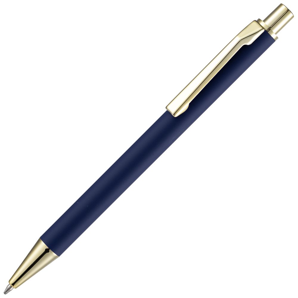 Ручка шариковая Lobby Soft Touch Gold, синяя Ручка шариковая Lobby Soft Touch Gold, синяя