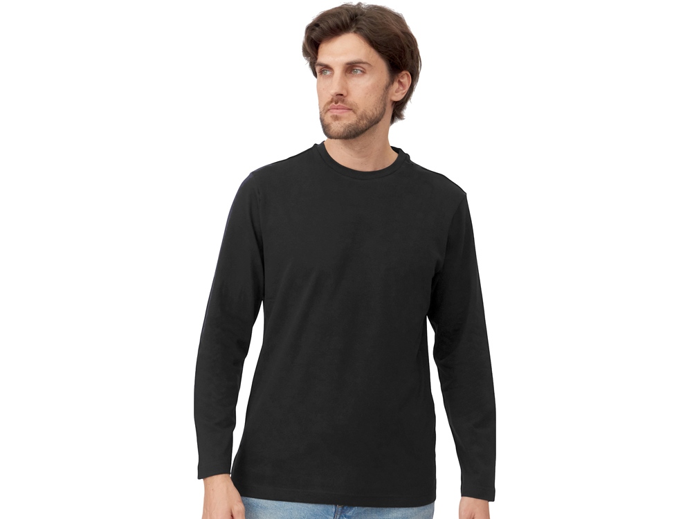 Лонгслив HD Fit мужской,черный Лонгслив HD Fit мужской,черный