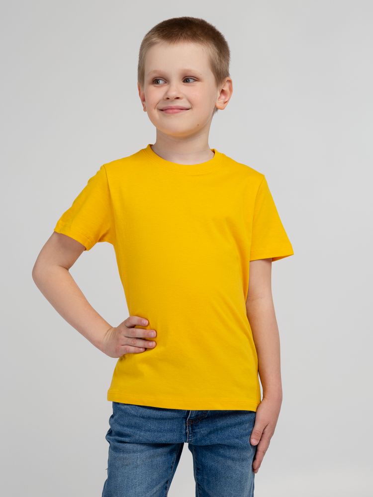 Футболка детская Regent Kids 150, желтая Футболка детская Regent Kids 150, желтая