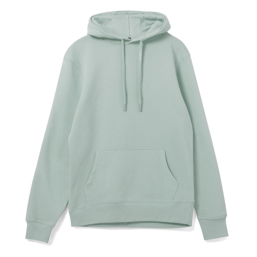 Толстовка с капюшоном унисекс Hoodie, серо-зеленая Толстовка с капюшоном унисекс Hoodie, серо-зеленая