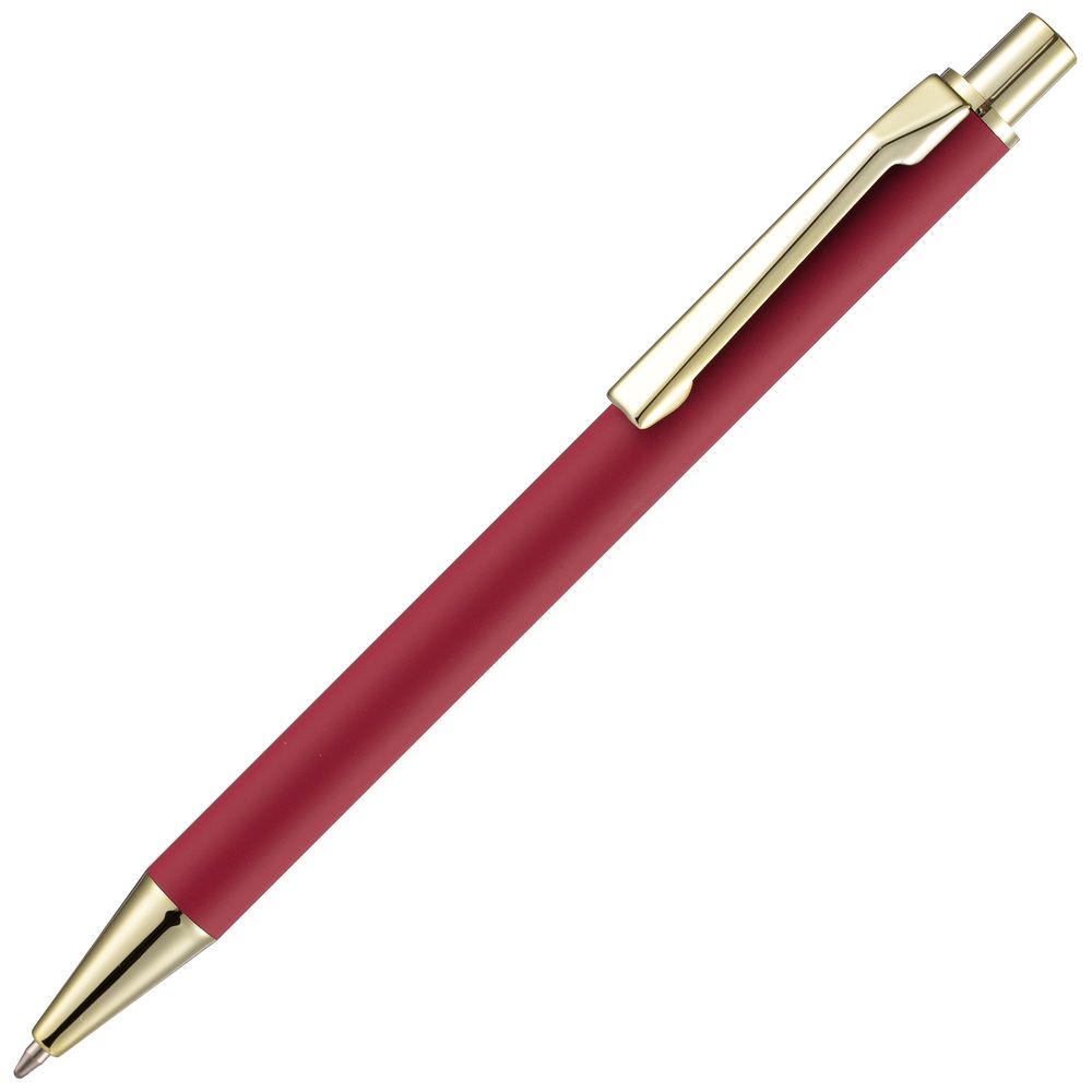 Ручка шариковая Lobby Soft Touch Gold, красная Ручка шариковая Lobby Soft Touch Gold, красная