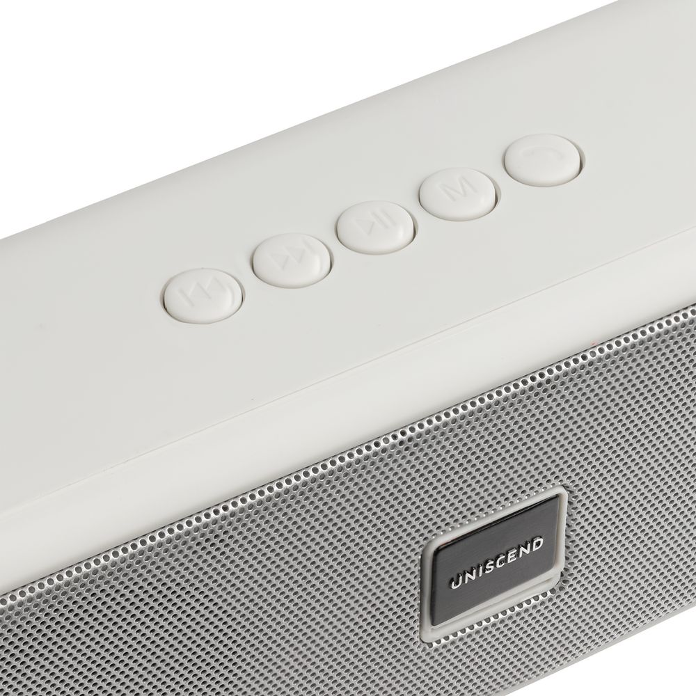 Беспроводная стереоколонка Uniscend Roombox, светло-серая Беспроводная стереоколонка Uniscend Roombox, светло-серая