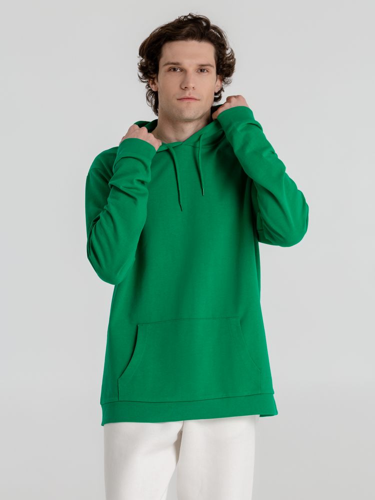 Толстовка с капюшоном унисекс Hoodie, зеленая Толстовка с капюшоном унисекс Hoodie, зеленая