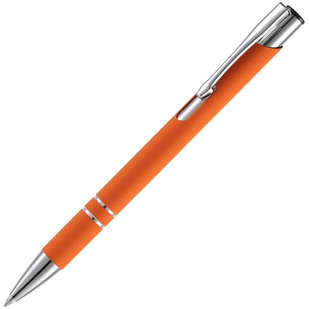Ручка шариковая Keskus Soft Touch, оранжевая Ручка шариковая Keskus Soft Touch, оранжевая