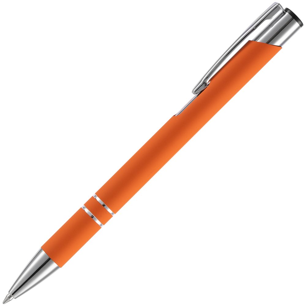 Ручка шариковая Keskus Soft Touch, оранжевая Ручка шариковая Keskus Soft Touch, оранжевая