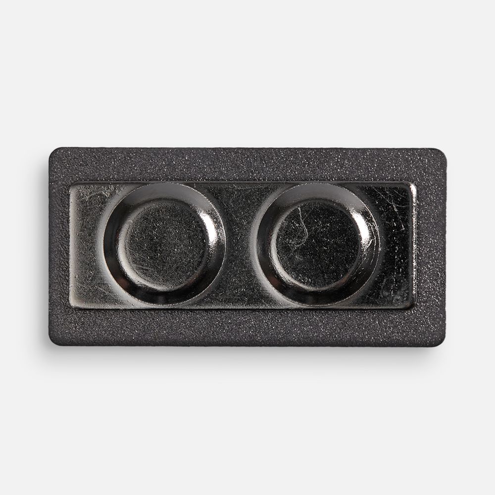 Значок Magnet Matto, серый металлик Значок Magnet Matto, серый металлик