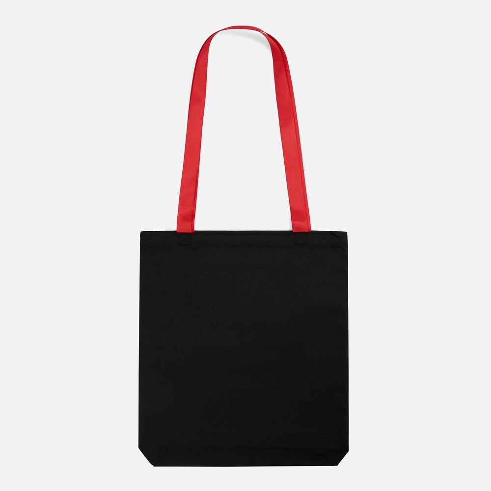 Шопер B4, черный с красными ручками