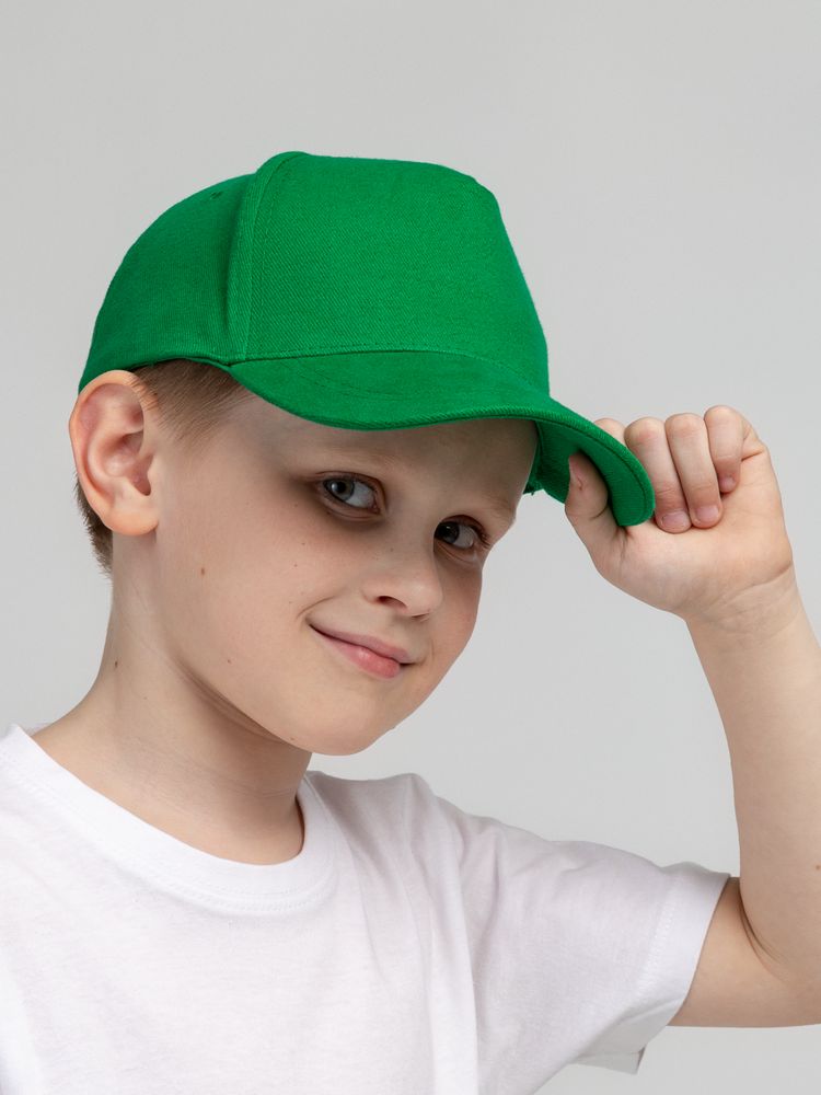 Бейсболка детская Standard Kids, зеленая Бейсболка детская Standard Kids, зеленая