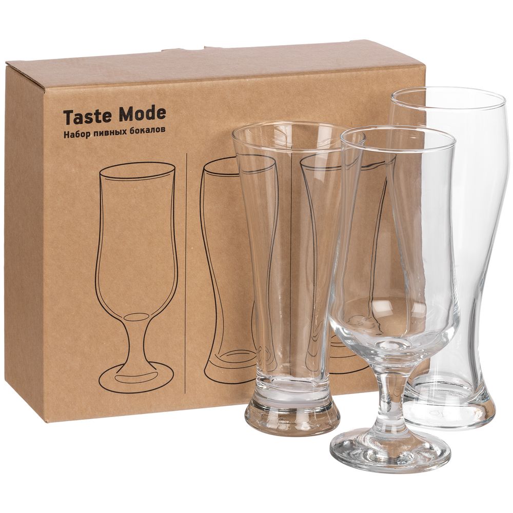 Набор пивных бокалов Taste Mode Набор пивных бокалов Taste Mode
