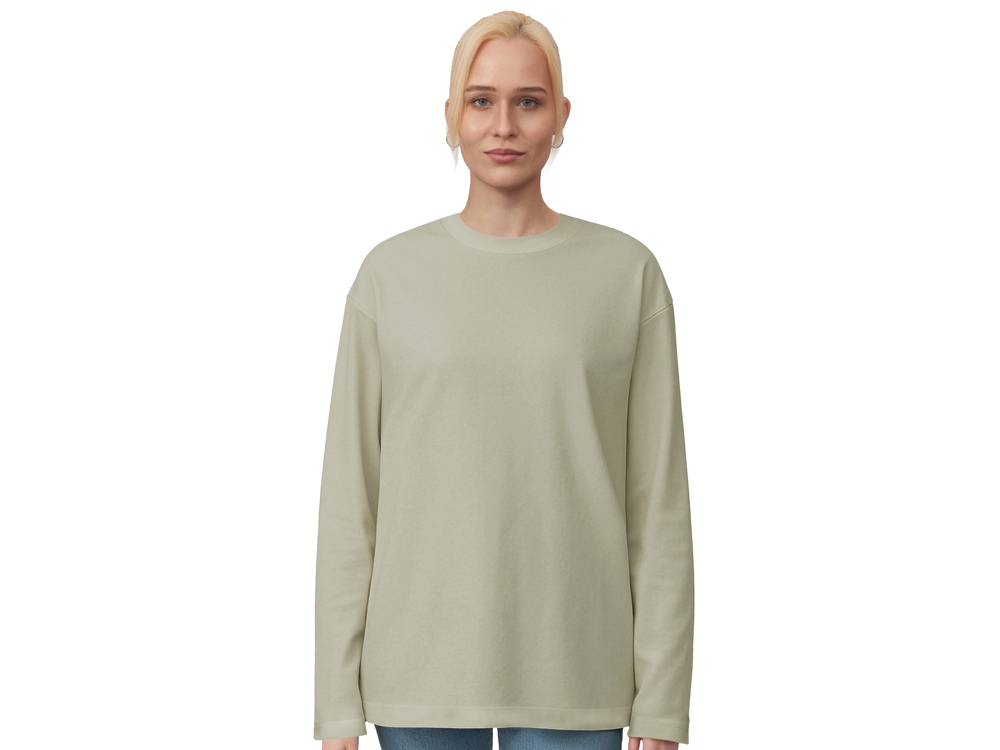 Лонгслив оверсайз Berlin унисекс, оливковый