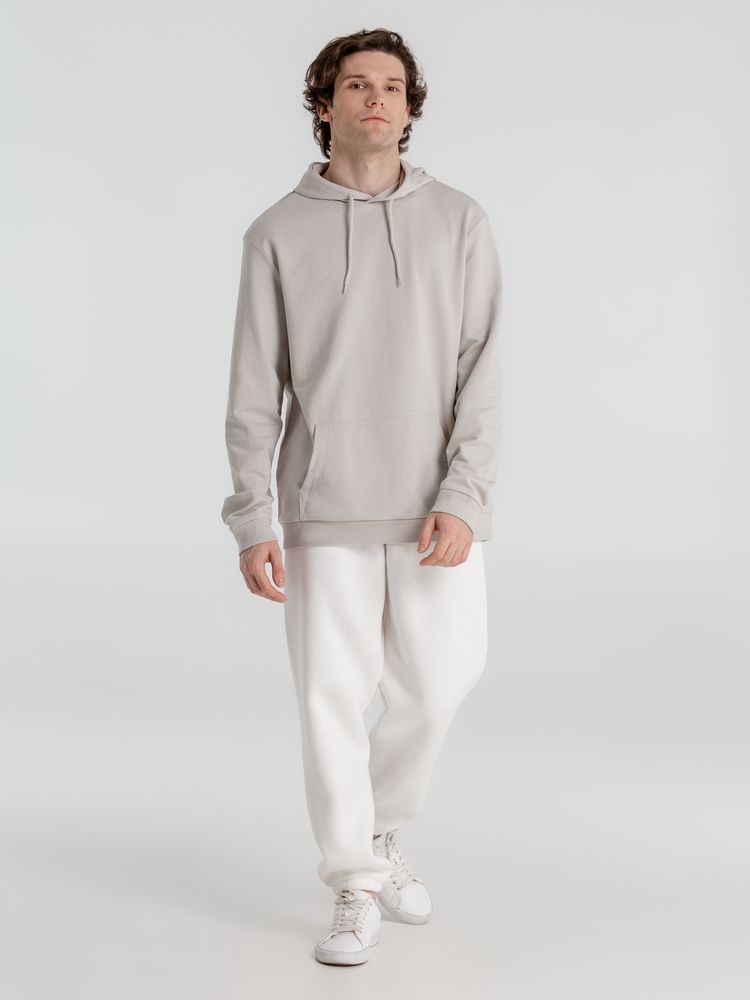 Толстовка с капюшоном унисекс Hoodie, дымчато-серая Толстовка с капюшоном унисекс Hoodie, дымчато-серая
